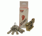 CILINDRO START R STRP3030L - 30 x 30 - CON POMO - LATÓN